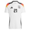 Original Fußballtrikot Deutschland Gundogan 21 Heimtrikot EURO 2024 Für Herren